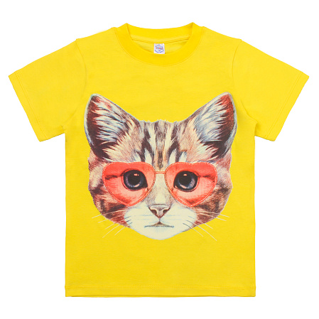 картинка Футболка для девочки 8-12 лет 92% хлопок, 8% лайкра BONITO KIDS/BK6006F/уп.5шт./меш.450шт. от магазина