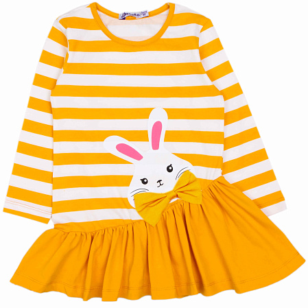 картинка БГ_ЧЗ Платье для девочки 3-7 лет 95% хлопок, 5% эластан BONITO KIDS/OP1706(ЧЗ)/уп.5шт./меш325шт. от магазина