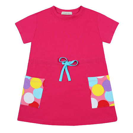 картинка БГ_ЧЗ Платье для девочки 3-7 лет 92% хлопок, 8% лайкра BONITO KIDS/BK1566P(01-23)/уп.5шт./меш.400шт. от магазина