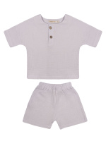 ЧЗ Комплект для мальчика (футболка и шорты) 2-5 лет 100% хлопок BONITO KIDS/OP1937(2026)(ЧЗ)/уп.4шт./меш.244 шт.