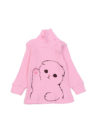 картинка ЧЗ Водолазка  для детей  68-92 см  BONITO KIDS /OP1297(ЧЗ)/уп.5шт./меш.560шт. от магазина