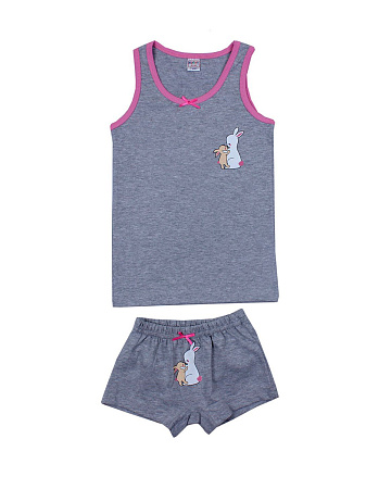 картинка Комплект для девочки (майка,трусы) 7-11 лет BONITO KIDS/BK1227KP/уп.5шт./меш.600шт. от магазина