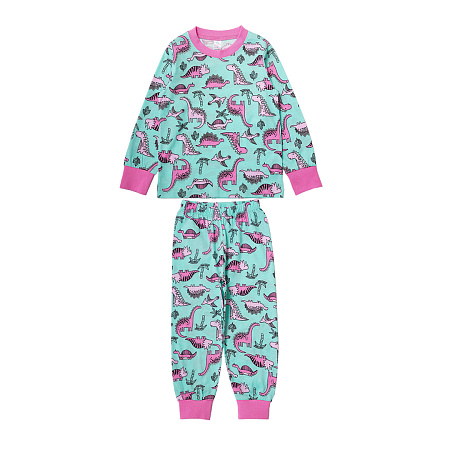 картинка БГ_ЧЗ Пижама для девочки 3-7 лет 100% хлопок BONITO KIDS/SS6121(350шт)(01-24)(ЧЗ)/уп.5шт./меш.350шт. от магазина
