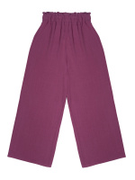 ЧЗ Брюки для девочки, 8-12 лет, 65% вискоза 35% лен, BONITO KIDS/OP1957(ЧЗ)/уп.5шт./меш.200шт.