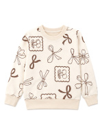БГ_ЧЗ Толстовка для девочки 3-7 лет 100% хлопок BONITO KIDS/BK1859T(ЧЗ)/уп.5шт./меш.300шт.