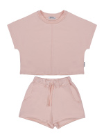 БГ_ЧЗ Комплект для девочки (футболка и шорты) 7-11 лет 95% хлопок, 5% лайкра BONITO KIDS/SS6186KD(ЧЗ)/уп.5шт./меш.150шт.