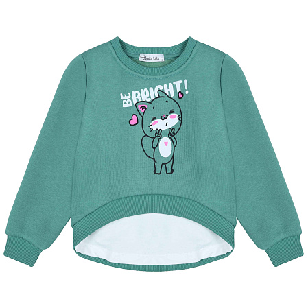 картинка КГ Свитшот для девочки 3-7 лет 85% хлопок 15% пэ BONITO KIDS/BK1369K/уп.5шт./меш.175шт. от магазина