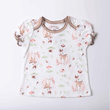 картинка ЧЗ Футболка для детей 68-86 см 100% хлопок BONITO KIDS/OP1869(ЧЗ)/уп.4шт./меш.960шт. от магазина