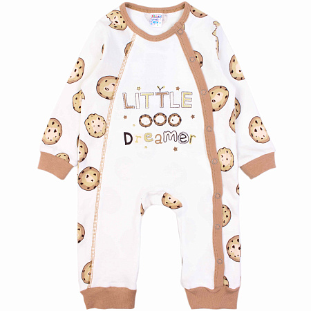 картинка БГ_ЧЗ Комбинезон для детей 62-80 см 100% х/б BONITO KIDS/OP1308(ЧЗ)/уп.4шт./меш.448 шт. от магазина