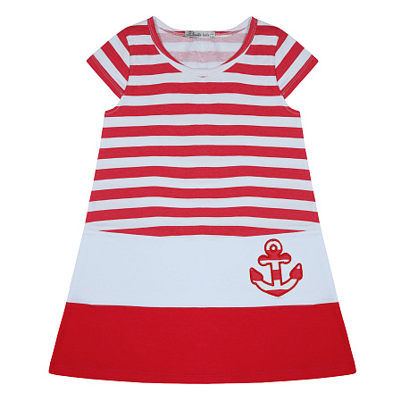 картинка ЧЗ Платье для девочки 5-8 лет 92% хлопок, 8% лайкра BONITO KIDS/BK1575P(ЧЗ)/уп.4шт./меш.500шт. от магазина