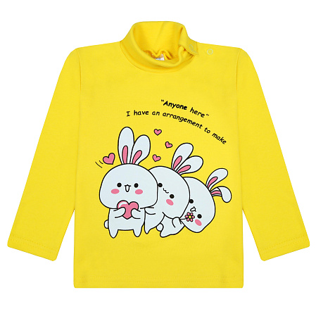 картинка БГ_ЧЗ Водолазка для девочки 1,5-4 лет 100% хлопок BONITO KIDS/BK0007D10-24/уп.4шт./меш.500шт. от магазина