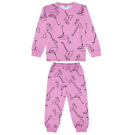 картинка БГ_ЧЗ Пижама для девочки 7-10 лет 100% хлопок BONITO KIDS/BK1955PJD/уп.4шт./меш.144шт.  от магазина