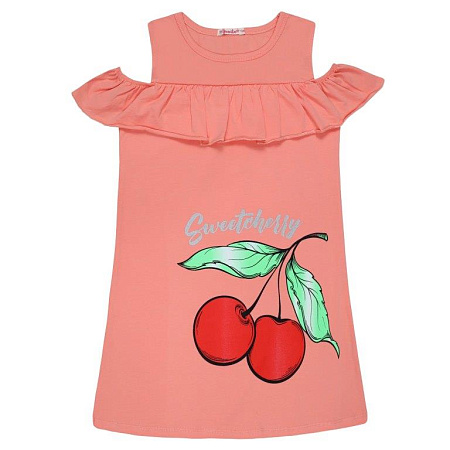 БГ Платье для девочки 8-12 лет 95% хлопок 5% лайкра BONITO KIDS /уп.5шт./меш.300шт. от магазина