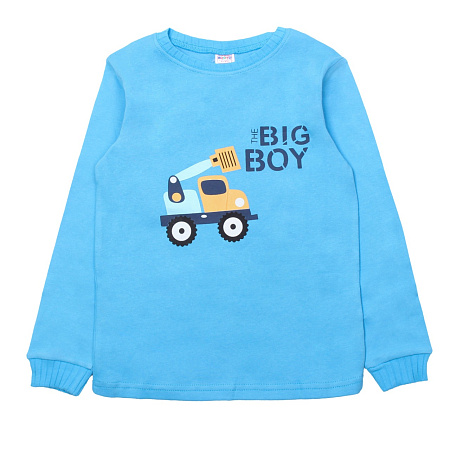  ЧЗ Пижама для мальчика 8-12 лет 100% хлопок BONITO KIDS/OP1273(ЧЗ)/уп.5шт./меш.160шт.