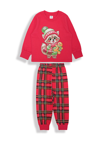 КГ Пижама для мальчика, 2-6 лет, 100% хлопок, BONITO KIDS/BK1495PJ(2025)/уп.5шт./меш.300шт. от магазина