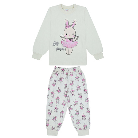 картинка БГ_ЧЗ Пижама для девочки 3-7 лет 100% хлопок BONITO KIDS/BK0976PJD(09-25)(ЧЗ)/уп.5шт./меш.280шт. от магазина