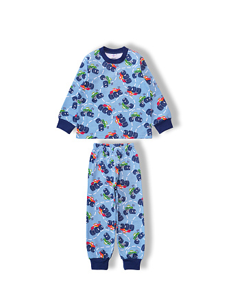 БГ_ЧЗ Пижама для мальчика 3-7 лет 100% хлопок BONITO KIDS/SS6128(08-24)(ЧЗ)/уп.5шт./меш.200шт. от магазина