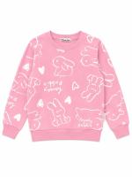 БГ_ЧЗ Толстовка для девочки 3-7 лет 100% хлопок BONITO KIDS/BK1718T(2026)(ЧЗ)/уп.5шт./меш.280шт.