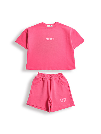 картинка БГ_ЧЗ Комплект для девочки (футболка и шорты) 3-7 лет 95% хлопок, 5% лайкра BONITO KIDS/SS6147(ЧЗ)/уп.5шт./меш.270шт. от магазина