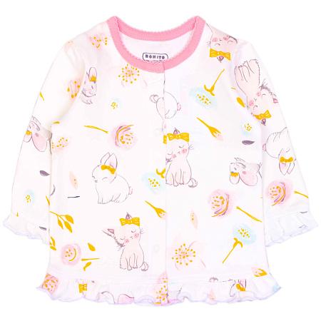 картинка ЧЗ Кофта для девочки 62-86 100% хб BONITO KIDS/OP1465/уп.5шт./меш.525шт. от магазина