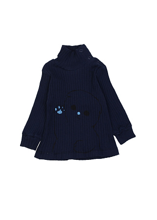 картинка ЧЗ Водолазка  для детей  68-92 см  BONITO KIDS /OP1297(ЧЗ)/уп.5шт./меш.560шт. от магазина