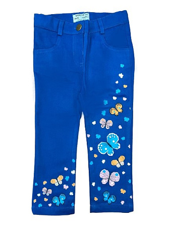 картинка КГ_ОТ Брюки для девочки 2-5 лет 100% хлопок BONITO KIDS/BK401P/уп.4шт/меш.340шт. от магазина