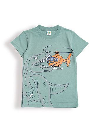 КГ Футболка для мальчика 5-8 лет 100% хлопок DIAS KIDS/DK0002M/уп.4шт./меш.800шт. от магазина