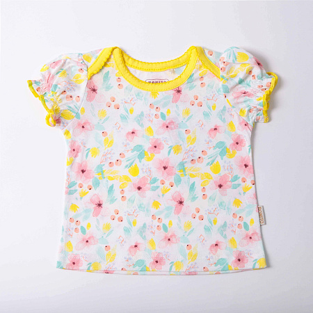 картинка ЧЗ Футболка для детей 68-86 см 100% хлопок BONITO KIDS/OP1869(ЧЗ)/уп.4шт./меш.960шт. от магазина
