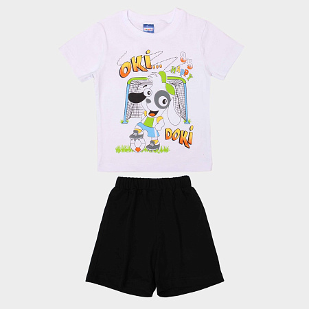 Комплект для мальчиков (футболка и шорты) 1-4 лет 100% хлопок BONITO KIDS /уп.4шт./меш.380шт. от магазина
