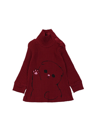 картинка ЧЗ Водолазка  для детей  68-92 см  BONITO KIDS /OP1297(ЧЗ)/уп.5шт./меш.560шт. от магазина