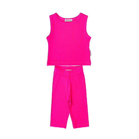 картинка БГ_ЧЗ Комплект для девочек (майка и бриджи) 3-7 лет 60% хлопок 40% полиэстер BONITO KIDS/SS6091(10-24)(ЧЗ)/уп.5шт.,меш.390шт. от магазина