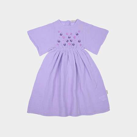 картинка ЧЗ Платье для девочки 2-5 лет 100% хлопок BONITO KIDS/OP1812(ЧЗ)/уп.4шт./меш.336шт. от магазина