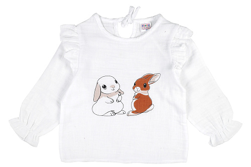картинка ЧЗ Кофта для девочки 68-86 см 100% хб BONITO KIDSD/OP1313/уп.4 шт./меш.640 шт. от магазина