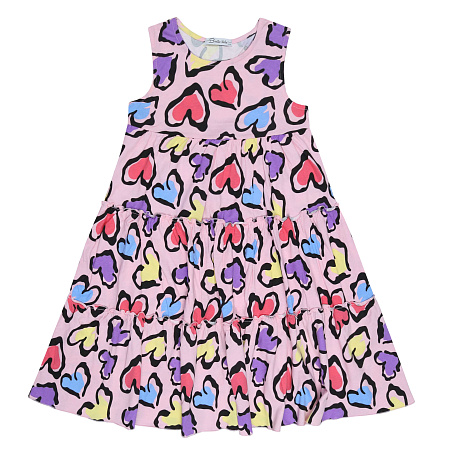 картинка БГ_ЧЗ Платье для девочки 7-11 лет 100% хлопок BONITO KIDS/BK1759P(01-24)(ЧЗ)/уп.5шт./меш.275шт. от магазина