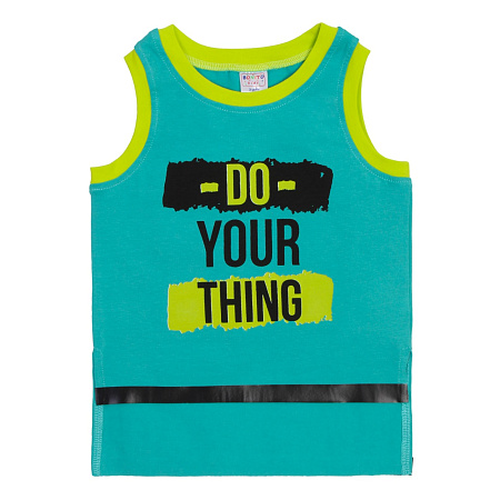 КГ Майка для мальчика 3-7 лет 95% хлопок, 5% эластан BONITO KIDS/OP1449(04-22)/уп.5шт./меш.800шт. от магазина