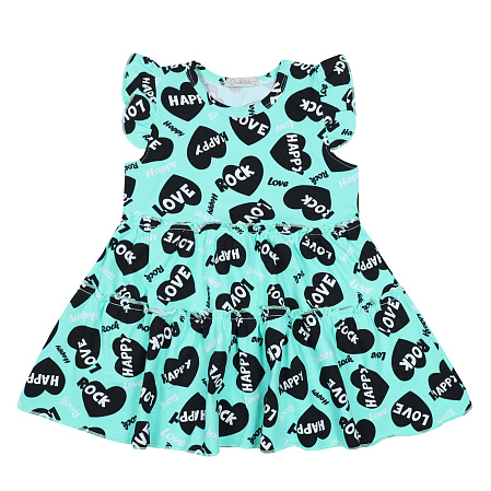 картинка КГ_БГ Платье для девочек 100% х/б 3-7 лет BONITO KIDS/BK1600P(01-22)/уп.5шт./меш.400шт. от магазина