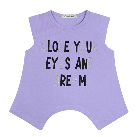 картинка БГ Майка для девочки 5-8 лет 92% хлопок, 8% лайкра BONITO KIDS/BK1586K/ 4шт./меш.700шт. от магазина