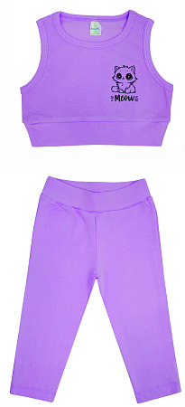 картинка КГ Комплект для девочки (топ и лосины) 3-7 лет 92% хлопок, 8% лайкра BONITO KIDS/SS6109/уп.5шт./меш.375шт. от магазина