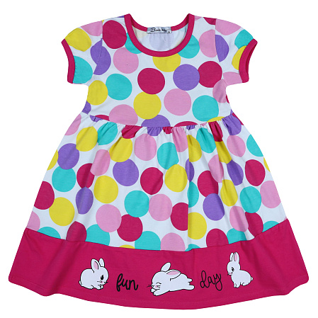 картинка БГ_ЧЗ Платье для девочки 3-7 лет 92% хлопок, 8% лайкра BONITO KIDS/BK1437P(01-23)(ЧЗ)/уп.5шт./меш.350шт. от магазина