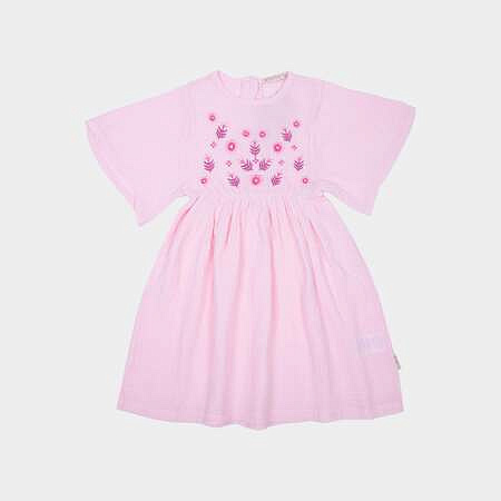картинка ЧЗ Платье для девочки 2-5 лет 100% хлопок BONITO KIDS/OP1812(ЧЗ)/уп.4шт./меш.336шт. от магазина