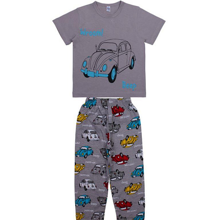 БГ_ЧЗ Пижама для мальчика 3-7 лет 100% хлопок BONITO KIDS/BK1699PJ/уп.5шт./меш.350шт. от магазина