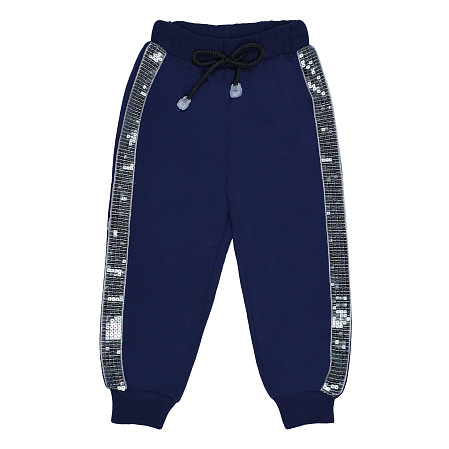 картинка БГ_ЧЗ Брюки для девочки 2-6 лет, 100% х/б, BONITO KIDS/BK1615B(ЧЗ)/уп.5шт/меш.400шт. от магазина