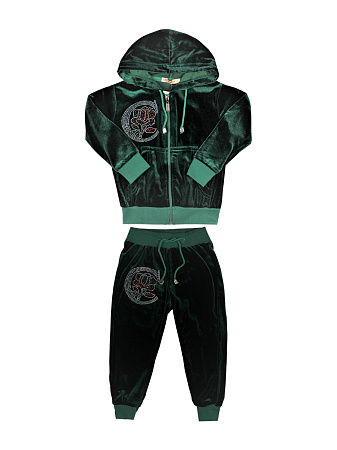 картинка КГ_ОТ Костюм для девочки из королевского велюра 2-5 лет (100% ПЭ) BONITO KIDS/BK902KP/уп.4шт./меш.144шт. от магазина