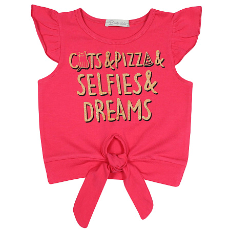 картинка КГ_БГ Футболка для девочки 2-6 лет 92% хлопок, 8% лайкра BONITO KIDS/BK1597K/уп.5шт./меш.700шт. от магазина