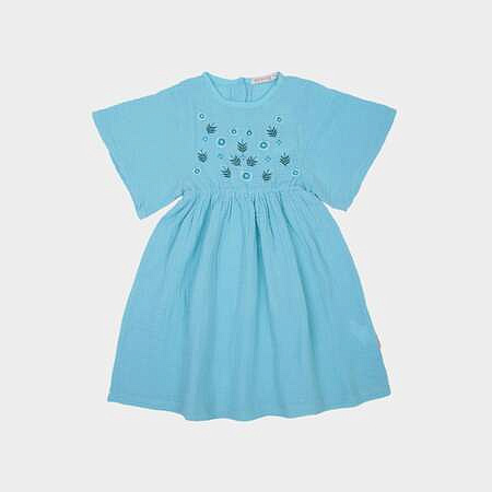 картинка ЧЗ Платье для девочки 2-5 лет 100% хлопок BONITO KIDS/OP1812(ЧЗ)/уп.4шт./меш.336шт. от магазина