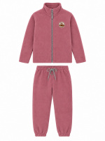 ЧЗ Комплект для девочки (толстовка и брюки), 2-5 лет, 100% п/э BONITO KIDS/ОР1977KD(ЧЗ)/уп.4шт./меш.72шт.