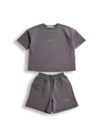 БГ_ЧЗ Комплект для мальчиков (футболка и шорты) 3-7 лет 95% хлопок, 5% лайкра BONITO KIDS/SS6146(ЧЗ)/уп.5шт./меш.270шт.