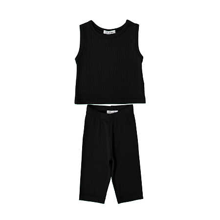 картинка БГ_ЧЗ Комплект для девочек (майка и бриджи) 3-7 лет 60% хлопок 40% полиэстер BONITO KIDS/SS6091(10-24)(ЧЗ)/уп.5шт.,меш.390шт. от магазина