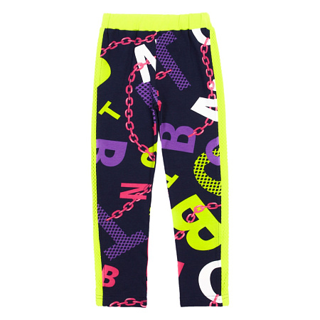 картинка БГ_ЧЗ Лосины для девочки 3-7 лет 95% хлопок, 5% эластан BONITO KIDS/OP1405(ЧЗ)/уп.5шт./меш.400шт. от магазина