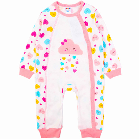 картинка БГ_ЧЗ Комбинезон для детей 62-80 см 100% х/б BONITO KIDS/OP1308(ЧЗ)/уп.4шт./меш.448 шт. от магазина